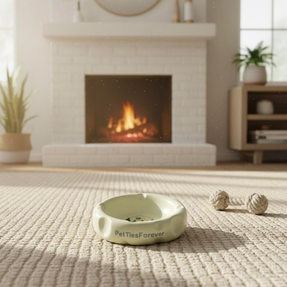 Cute Cheese-Shaped Ceramic Pet Food & Water Bowl - Customizable with Pet Photo, Prevents Chin Discoloration & Protects Chin, Anti-Tip for Dogs & Cats - Image 4